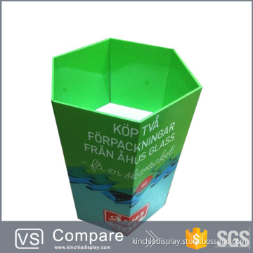 Fashionable Cardboard Point of Sale Dump Bin From China Manufacturer